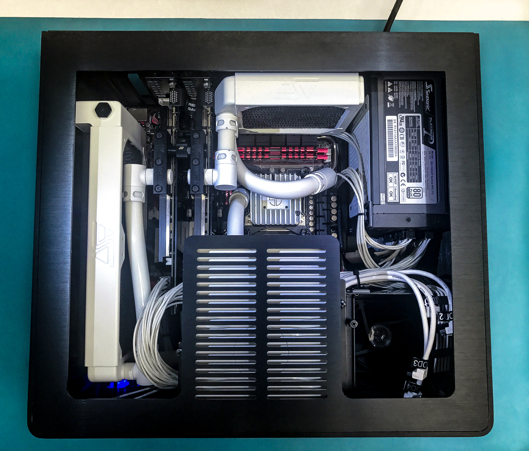 White tubing custom loop